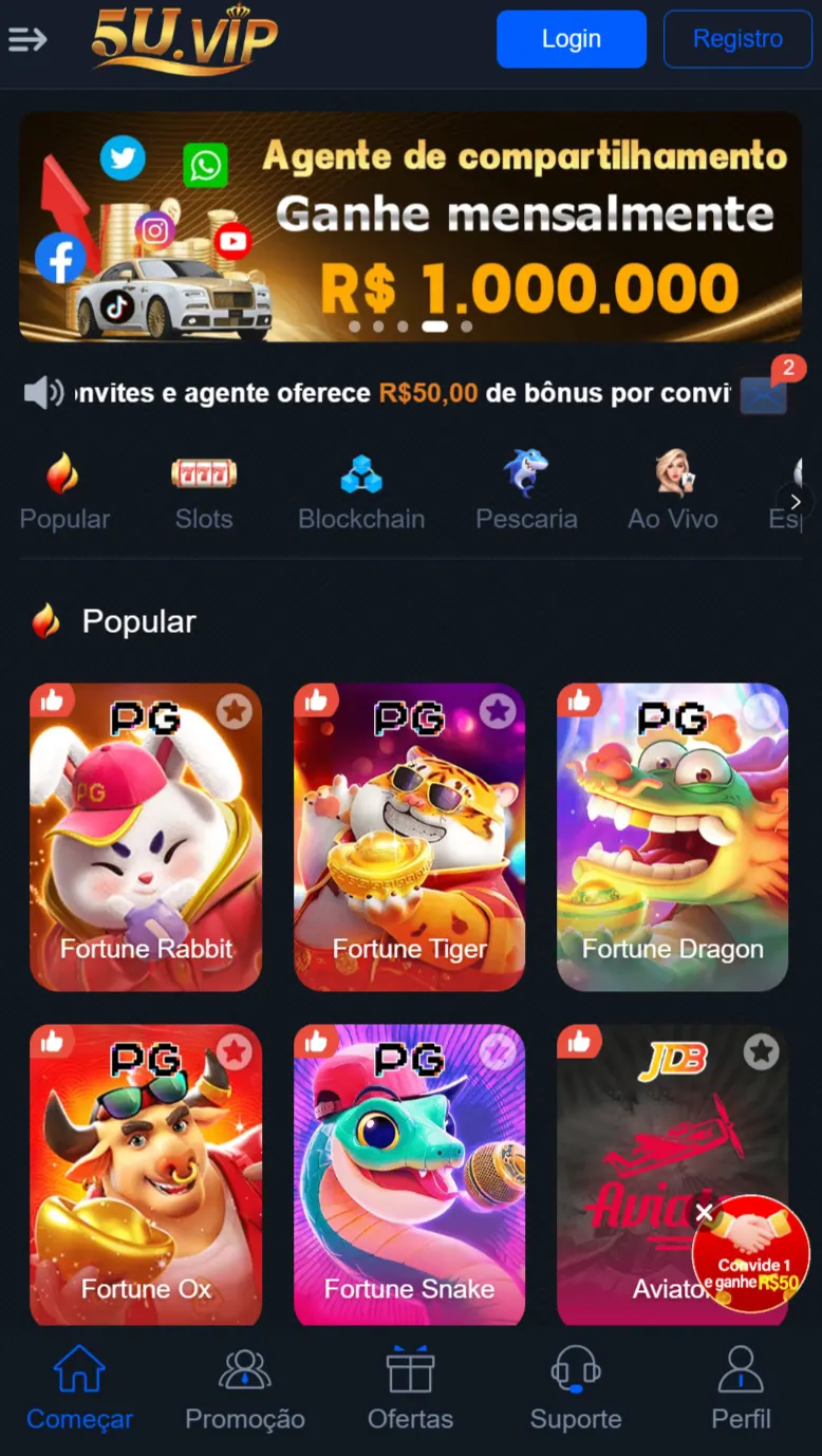 5u Promoção limitada cassino online premiado Participe Já